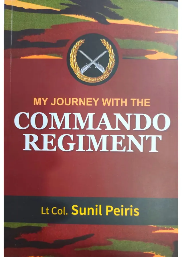 My Journey with the Commando Regiment by Lt.Col. Sunil Peiris — book cover